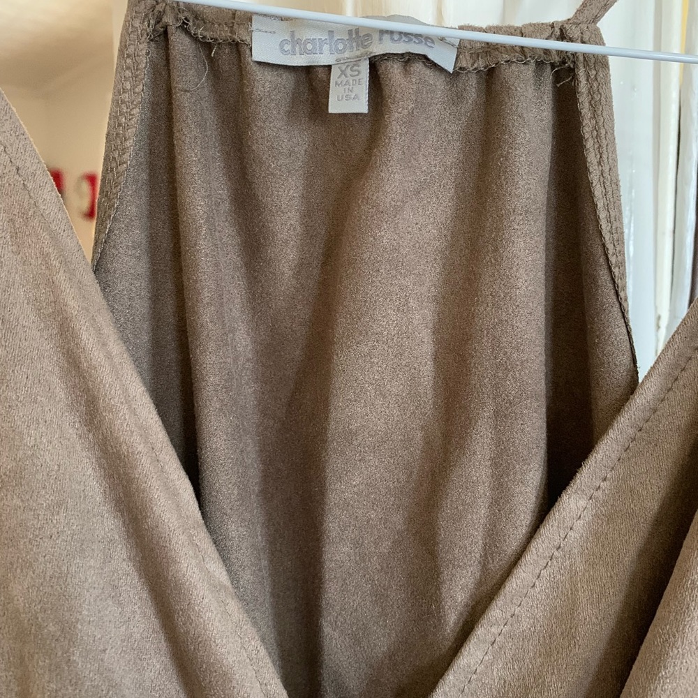 Tan Racerback Top - Picture 3 of 4